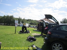 Fun Tauchen und SK Gruppenfuehrung und Orientieren unter Wasser 09.+10.07.11